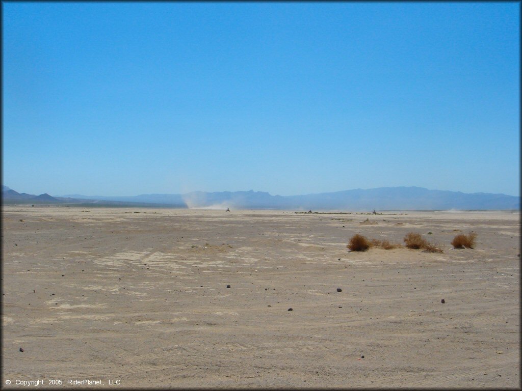 Scenery at Eldorado Dry Lake Bed Riding Area