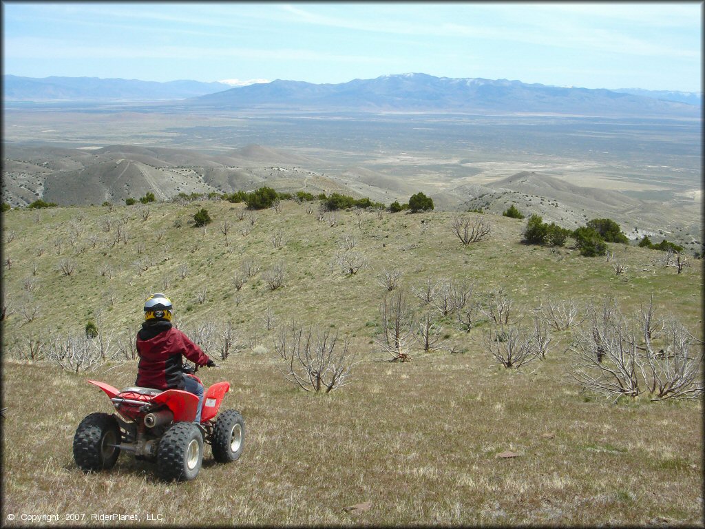 OHV at Blue Mountain Trail