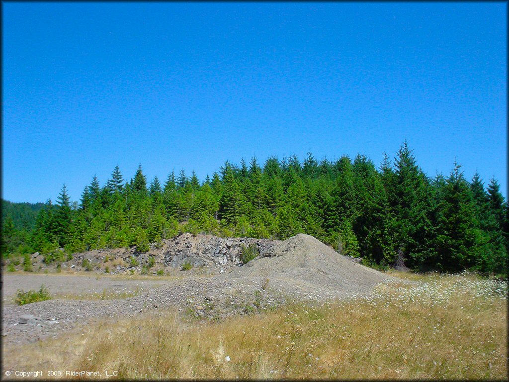 Scenic view of Prairie Peak Trail