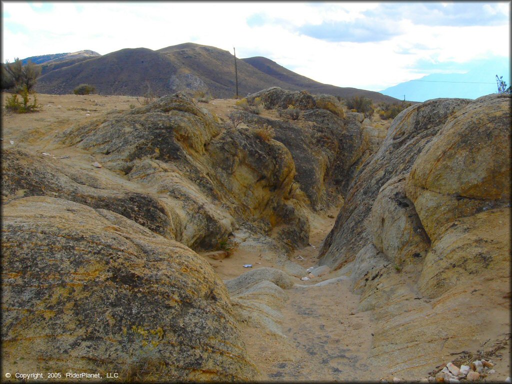 Some terrain at Prison Hill Recreation Area Trail