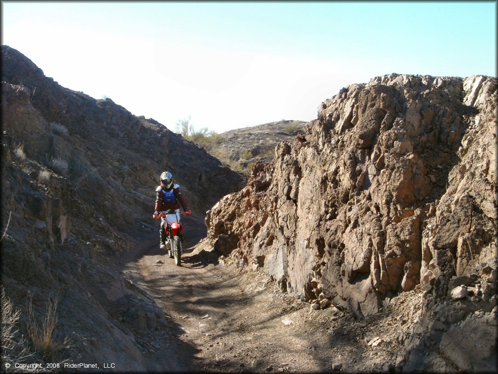 Honda CRF Motorcycle at Standard Wash Trail