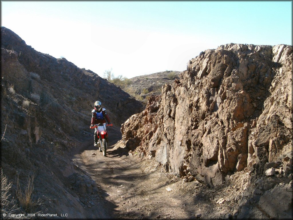 Honda CRF Trail Bike at Standard Wash Trail