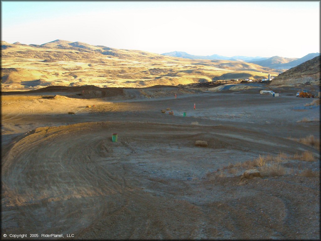 Example of terrain at Wild West Motorsports Park Track