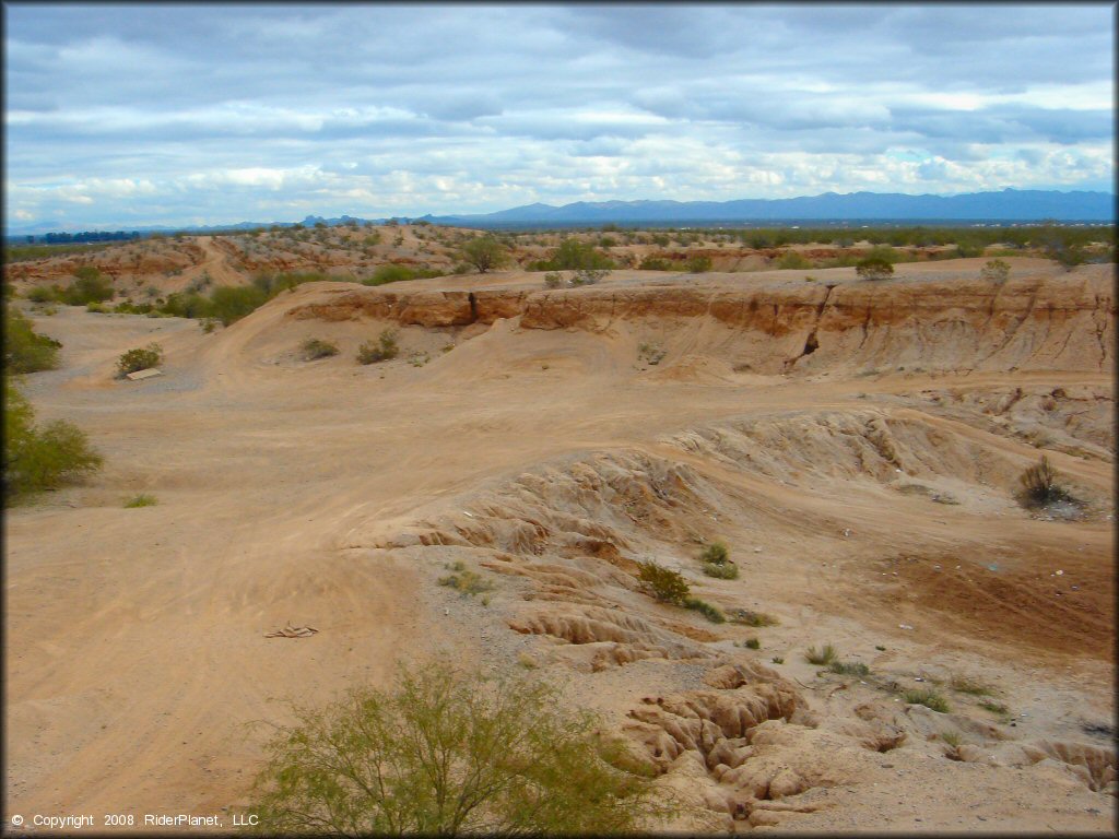 A trail at Pinal Airpark Trail
