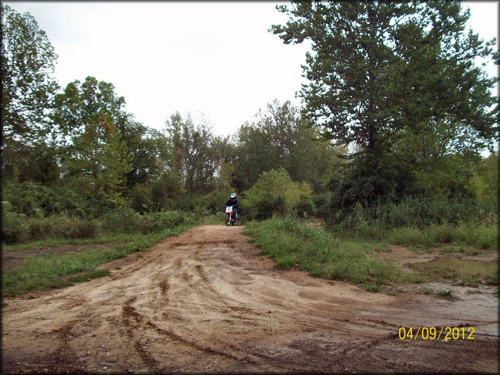 OHV at Doug Dunaway Memorial Motocross Park Track