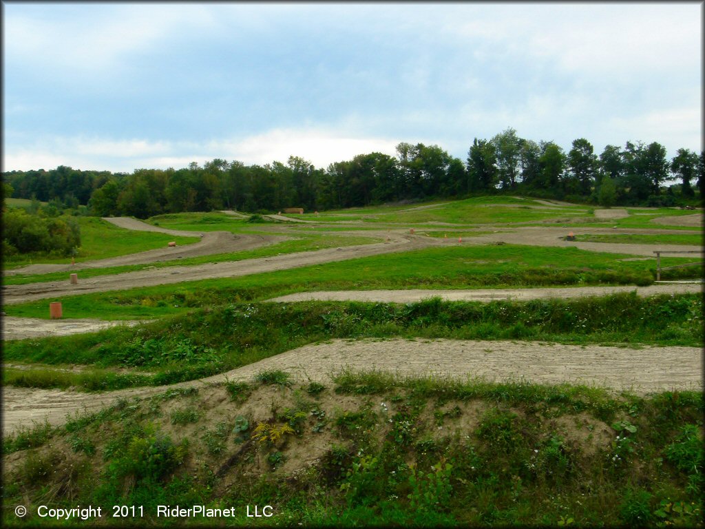 A trail at Silver Springs Racing Track