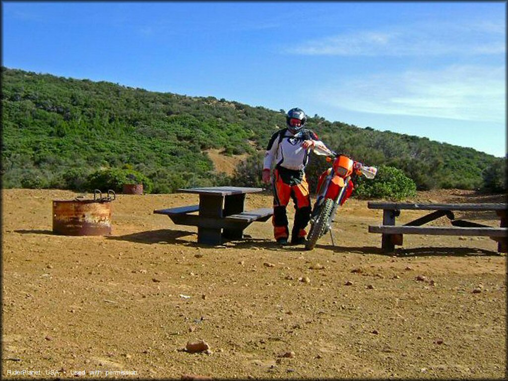 KTM Trail Bike at Ortega Trail