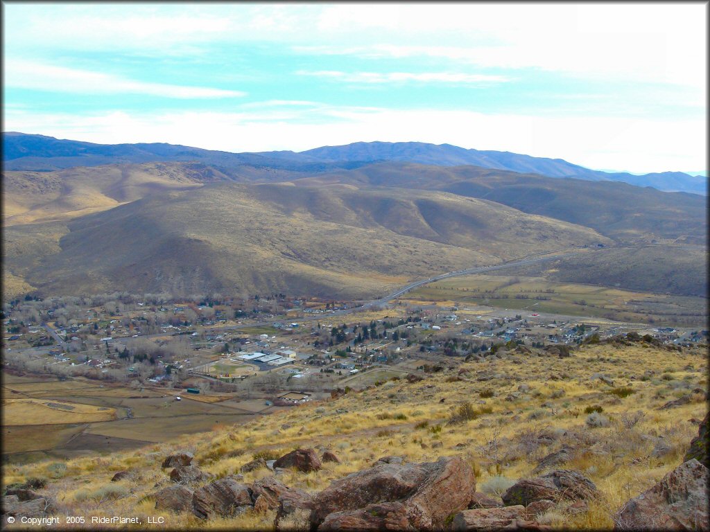 Scenic view of Galena MX Track OHV Area