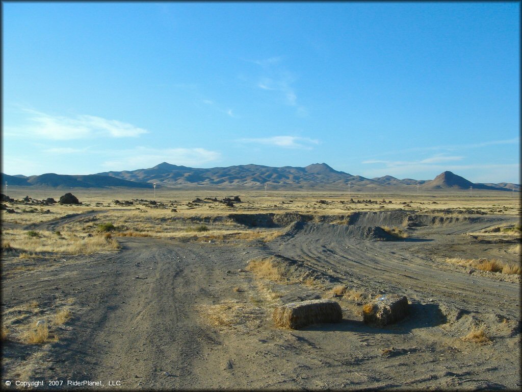 Terrain example at Lovelock MX OHV Area