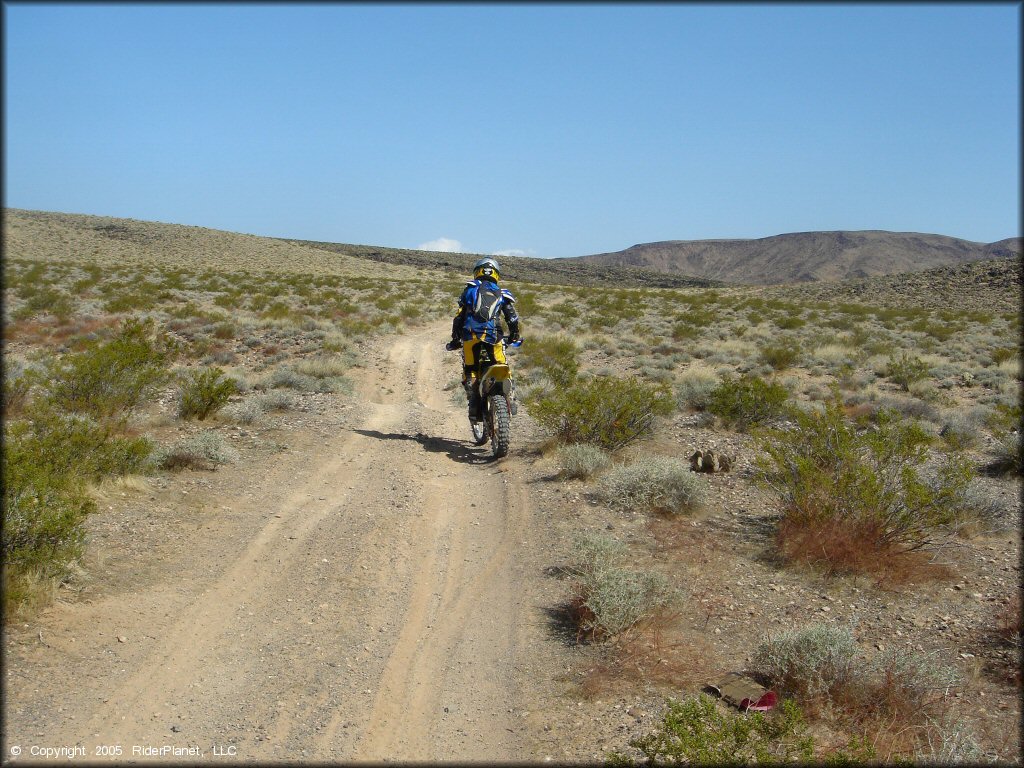 OHV at Jean Roach Dry Lake Bed Trail