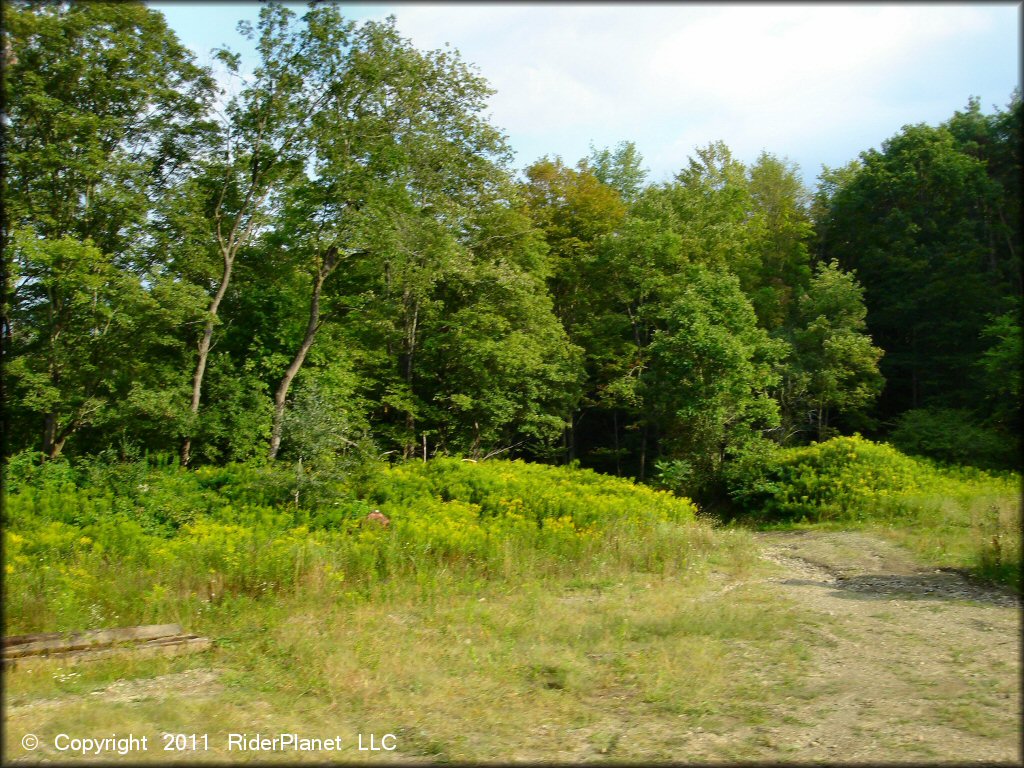 Terrain example at Copper Ridge ATV Trails