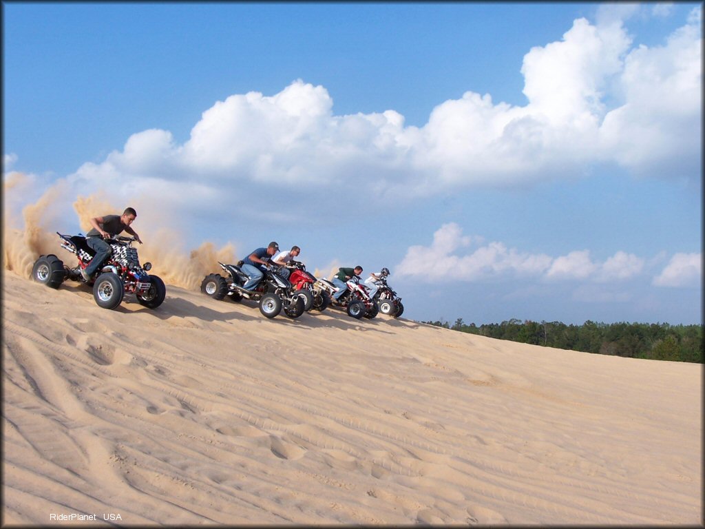 Quad at Sand Hill ATV OHV Area