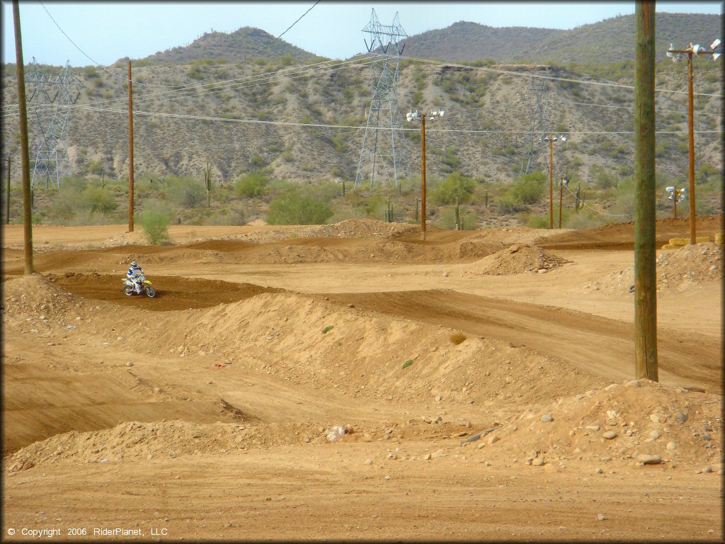 A trail at Canyon Motocross OHV Area