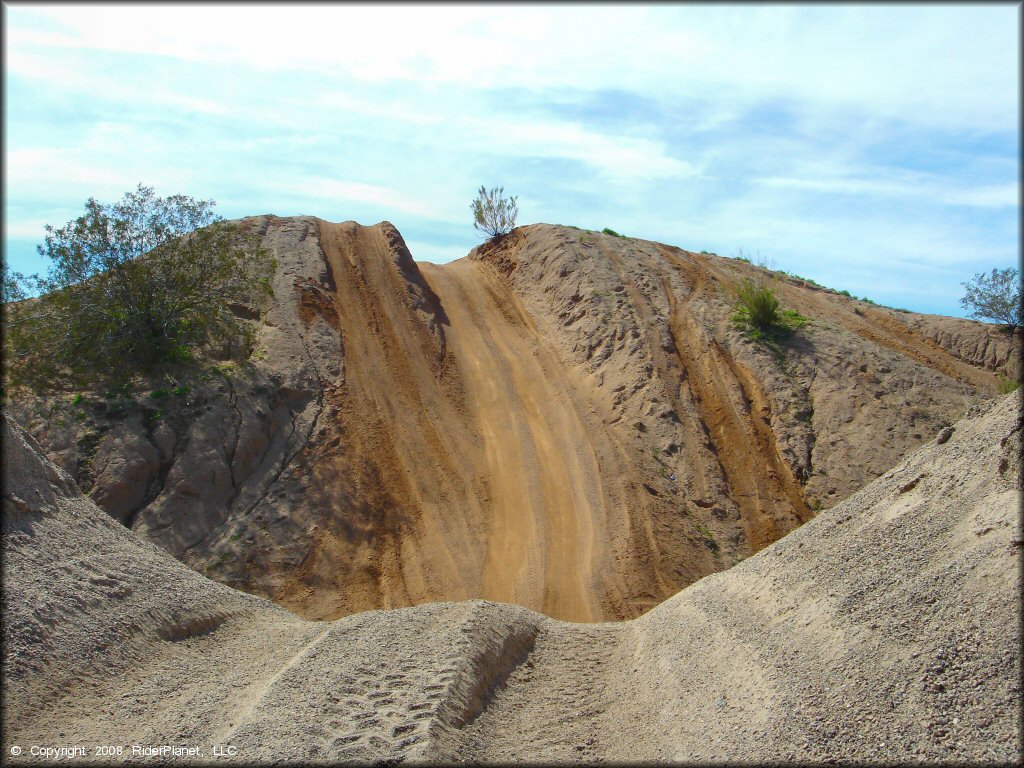 Example of terrain at Sun Valley Pit Trail