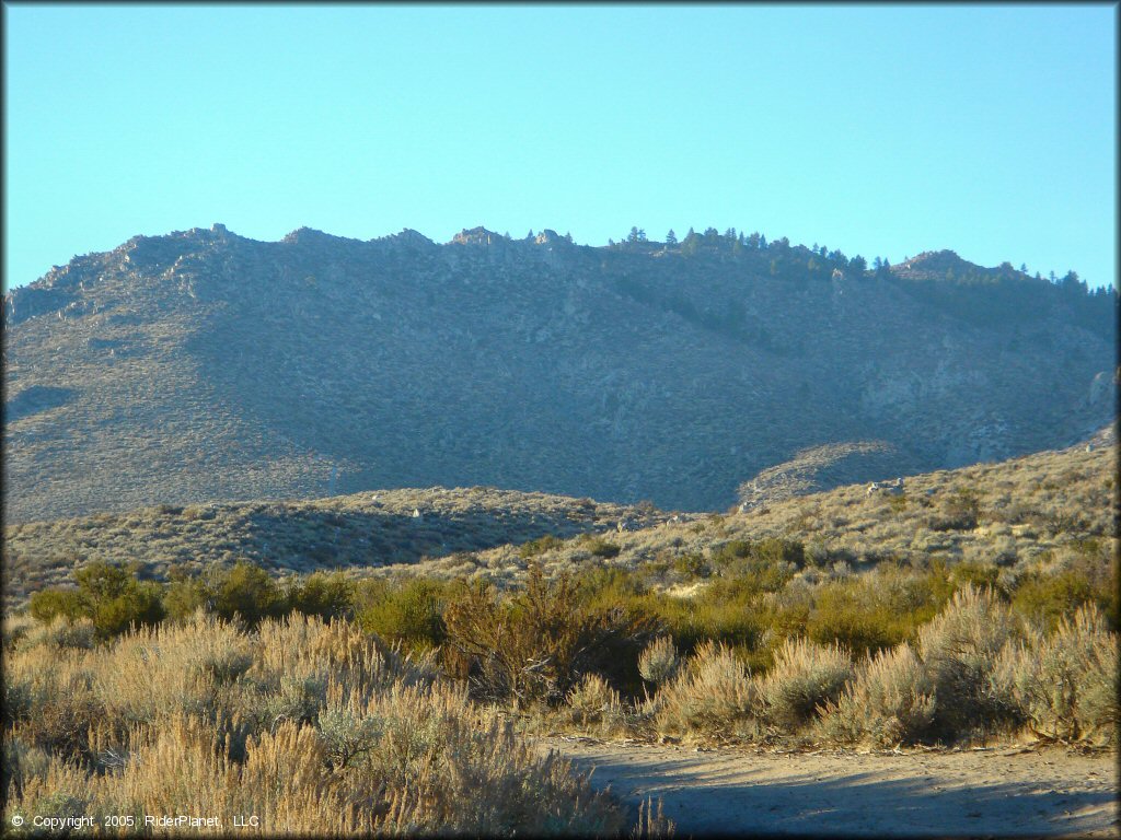 Scenic view of Jacks Valley Trail