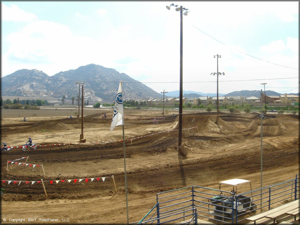 Honda CRF Motorcycle at State Fair MX Track