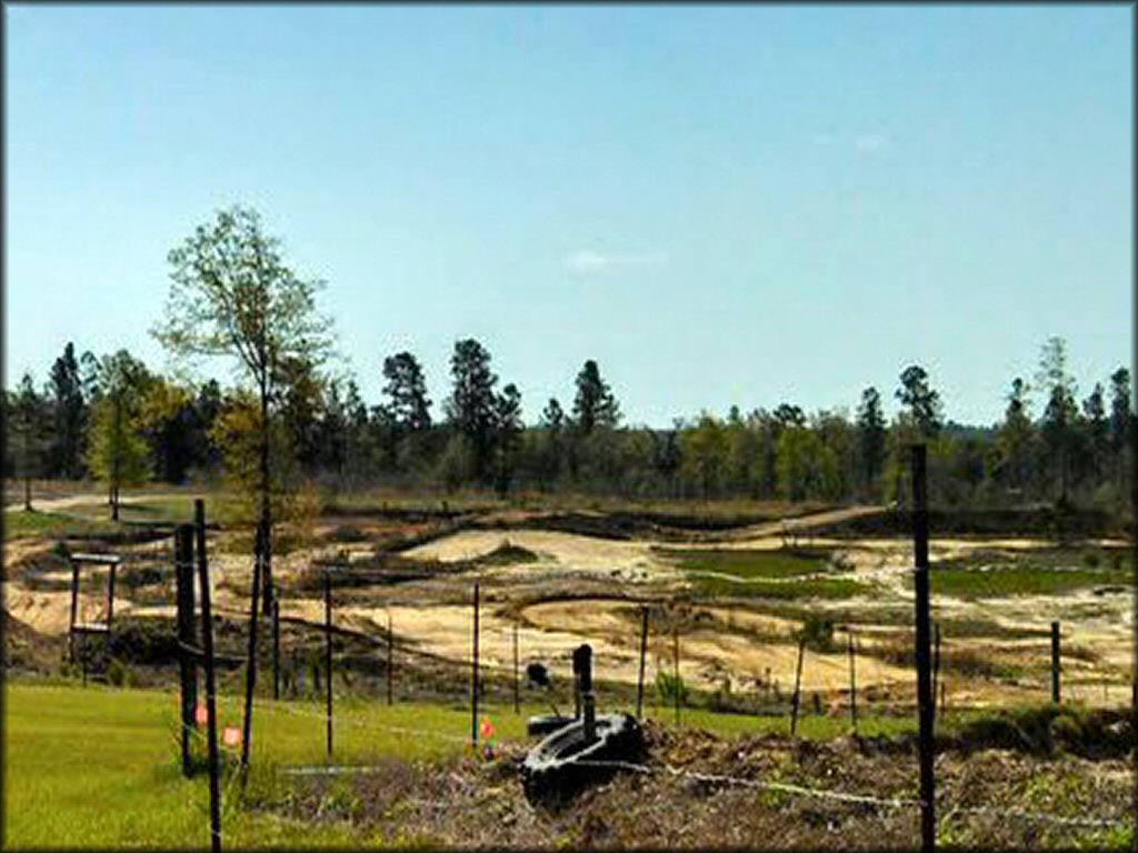 Example of terrain at MX 56 Track and Trails OHV Area