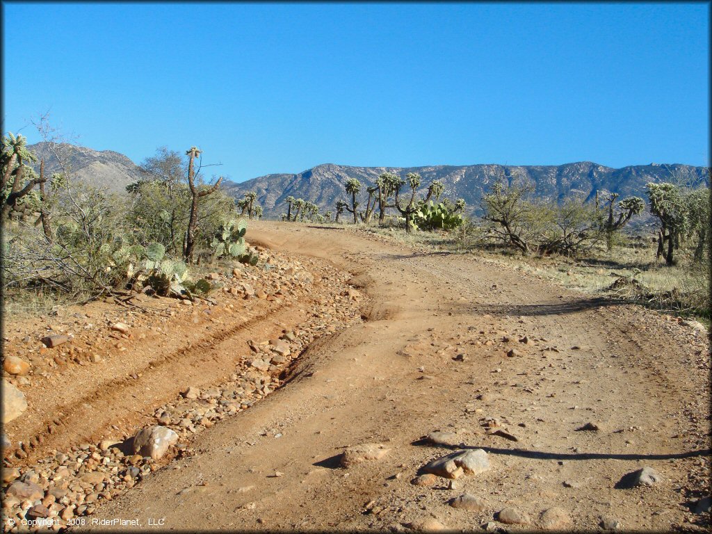 Terrain example at Charouleau Gap Trail