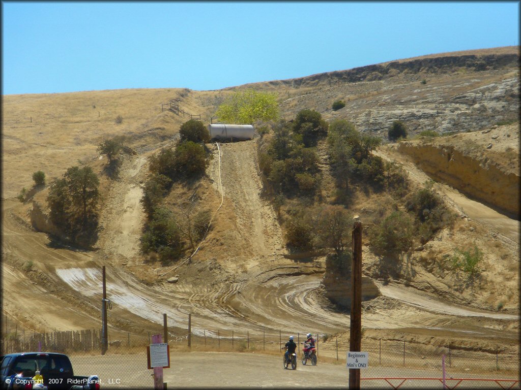 Honda CRF Motorcycle at Diablo MX Ranch Track