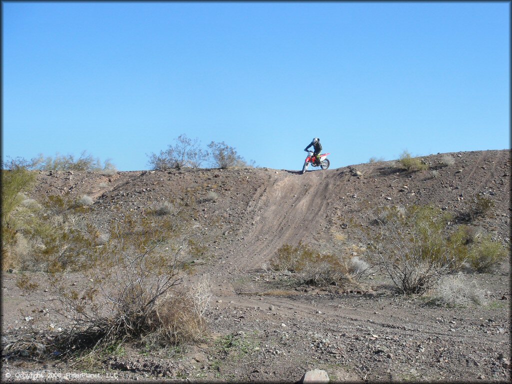 Honda CRF Dirt Bike at Standard Wash Trail