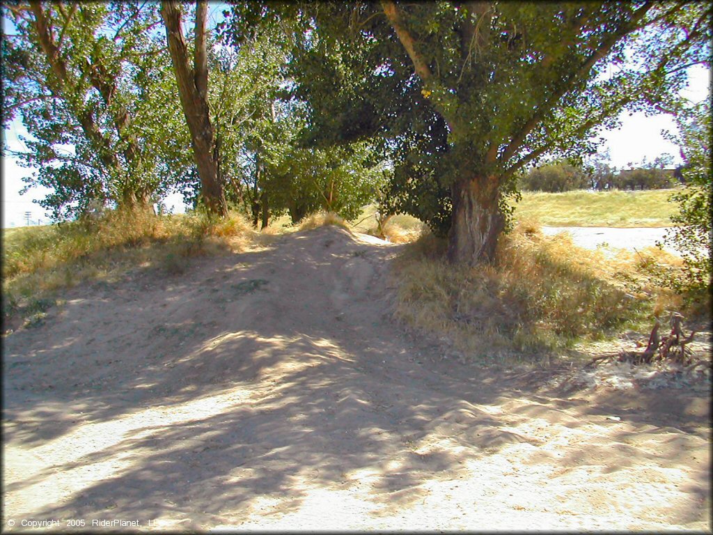 Example of terrain at Shad Pad OHV Area