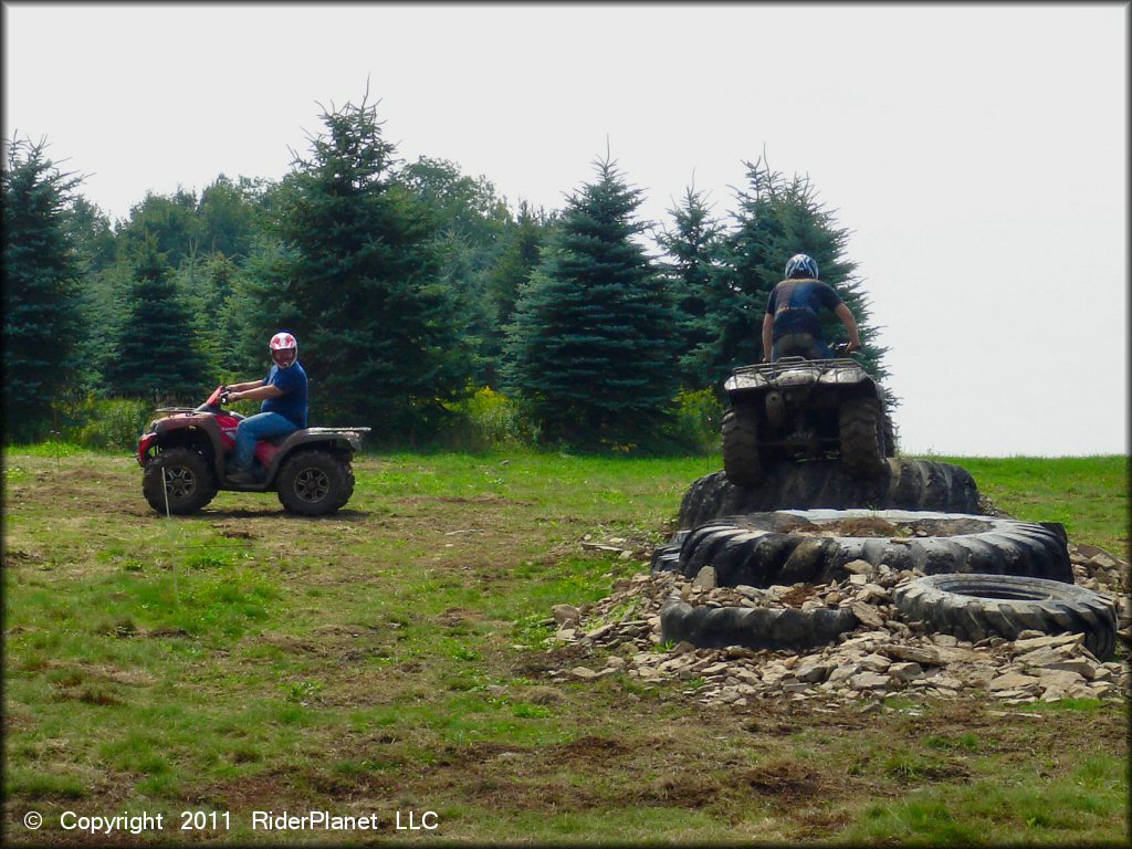 OHV at Tall Pines ATV Park Trail