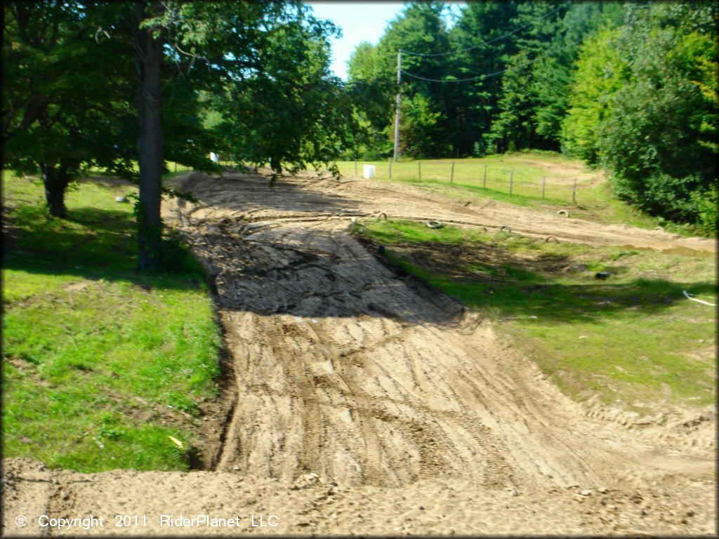 Terrain example at Motomasters Track