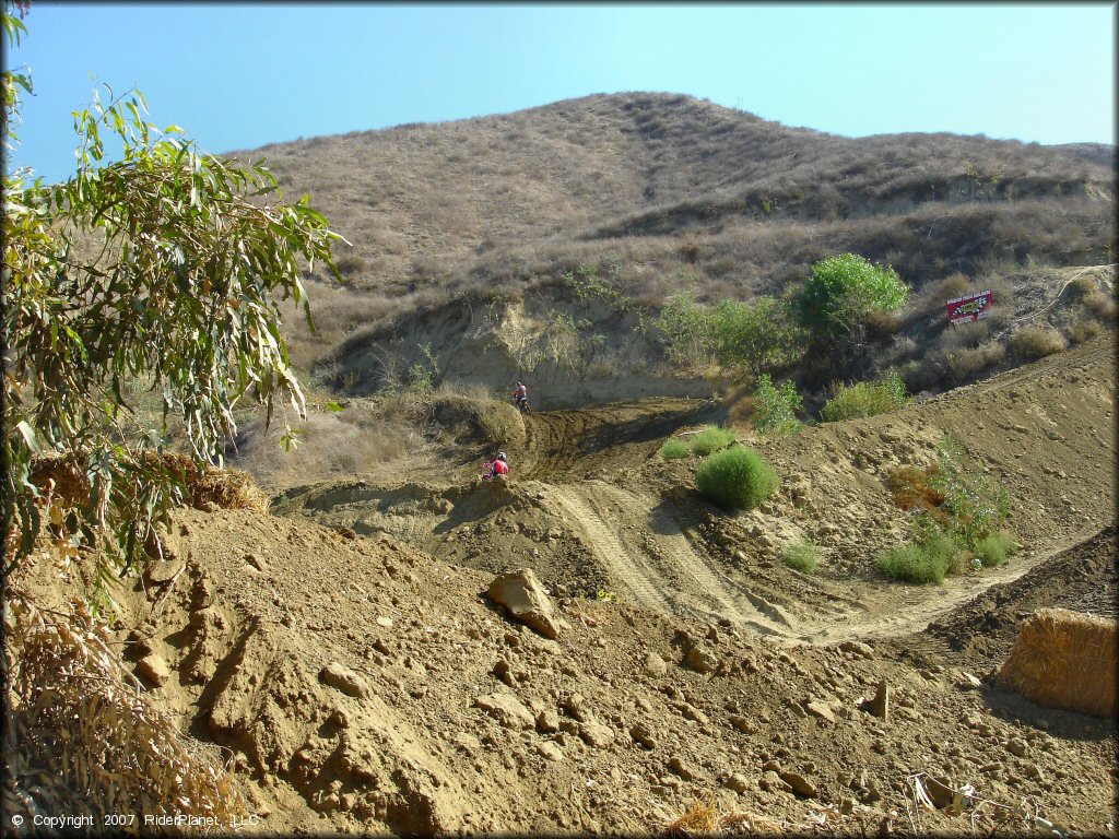 Dirtbike at MX-126 Track