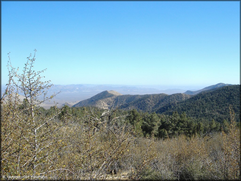 Scenery from Dove Springs Trail