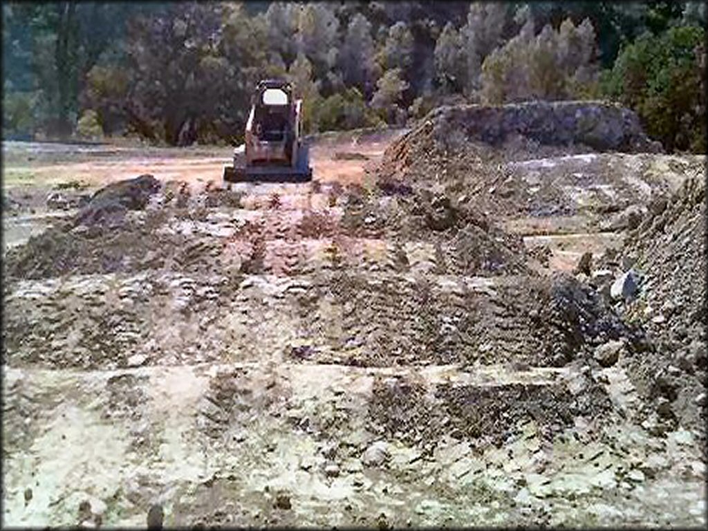 Example of terrain at Oasis Motocross Track