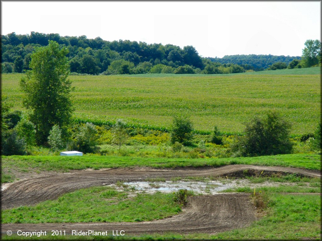 Terrain example at Cato MX Track