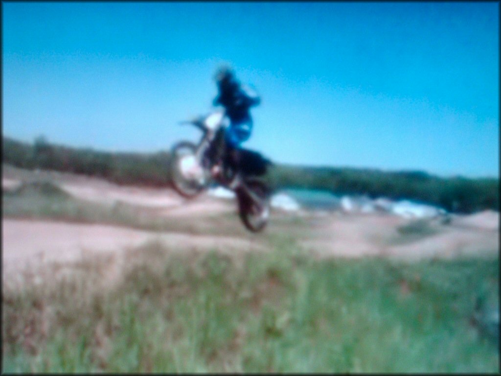 OHV jumping at Jacks Racing MX Sports Complex Track