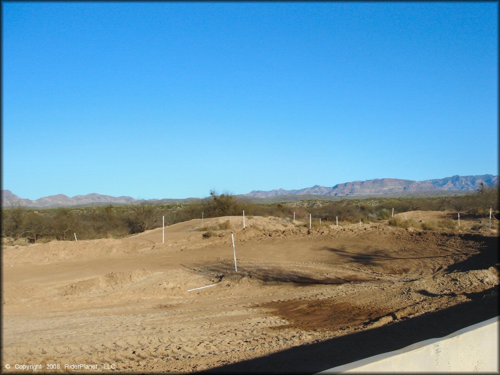 Some terrain at Mammoth MX Track