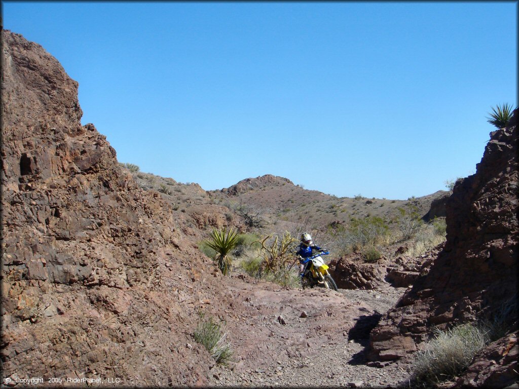 OHV at Nelson Hills Trail