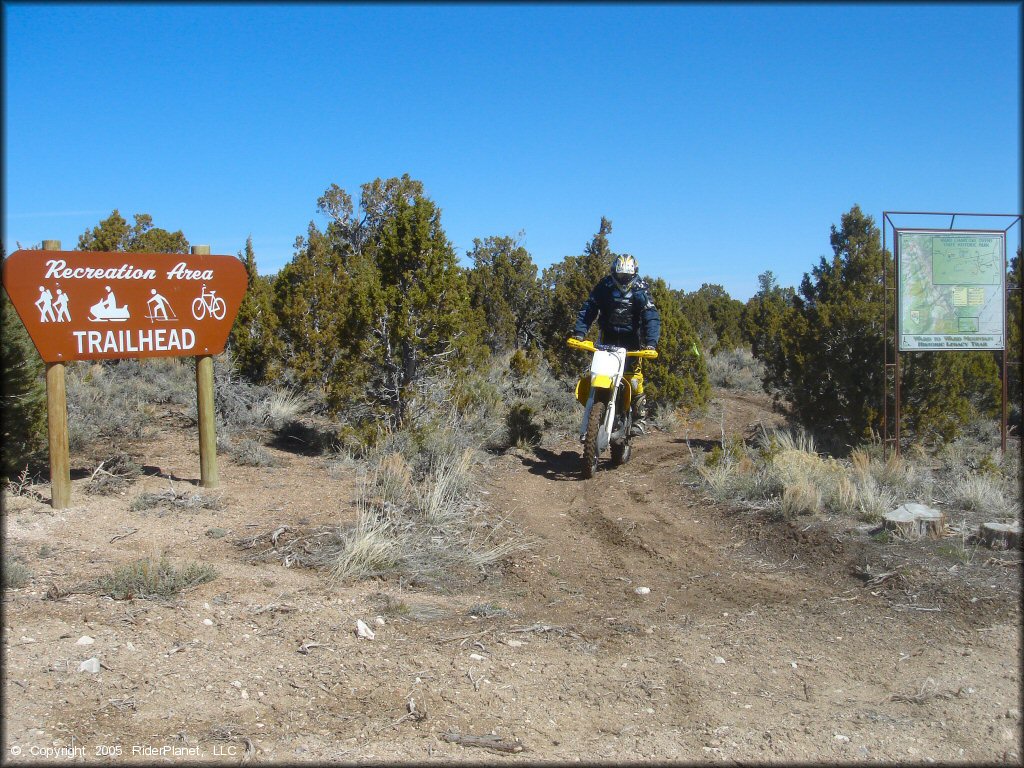 OHV at Ward Charcoal Ovens State Historic Park Trail