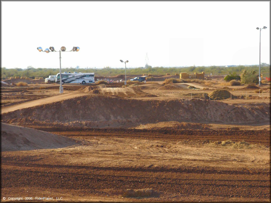 Some terrain at ET Motopark Track