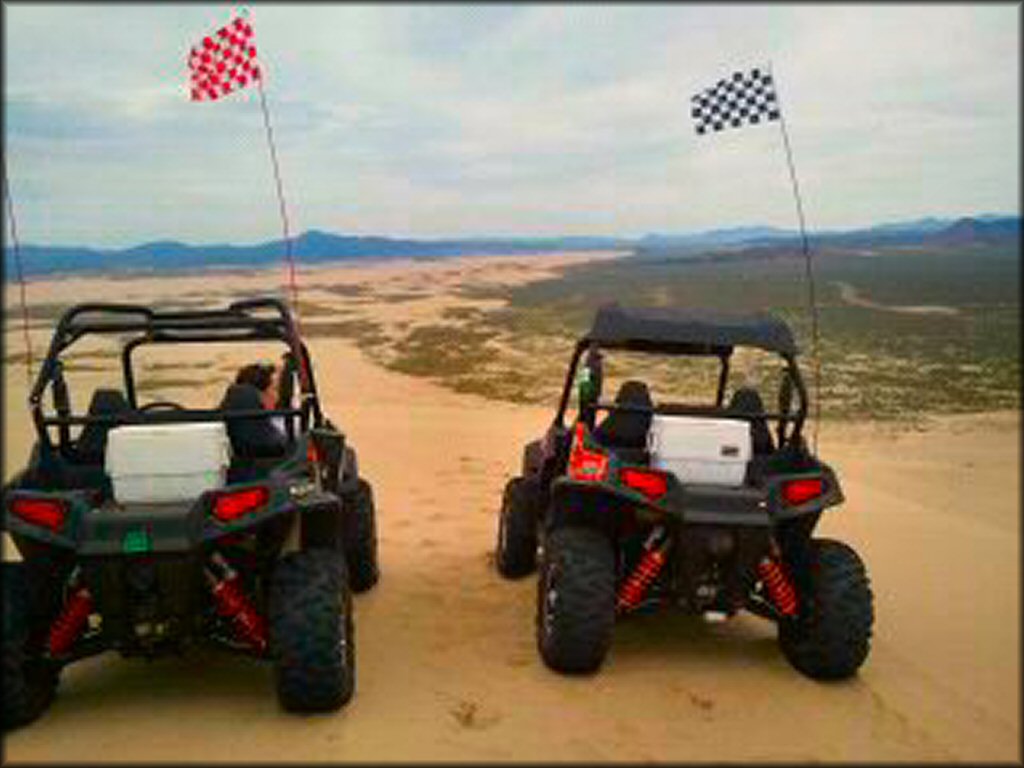 OHV at Little Sahara Recreation Area