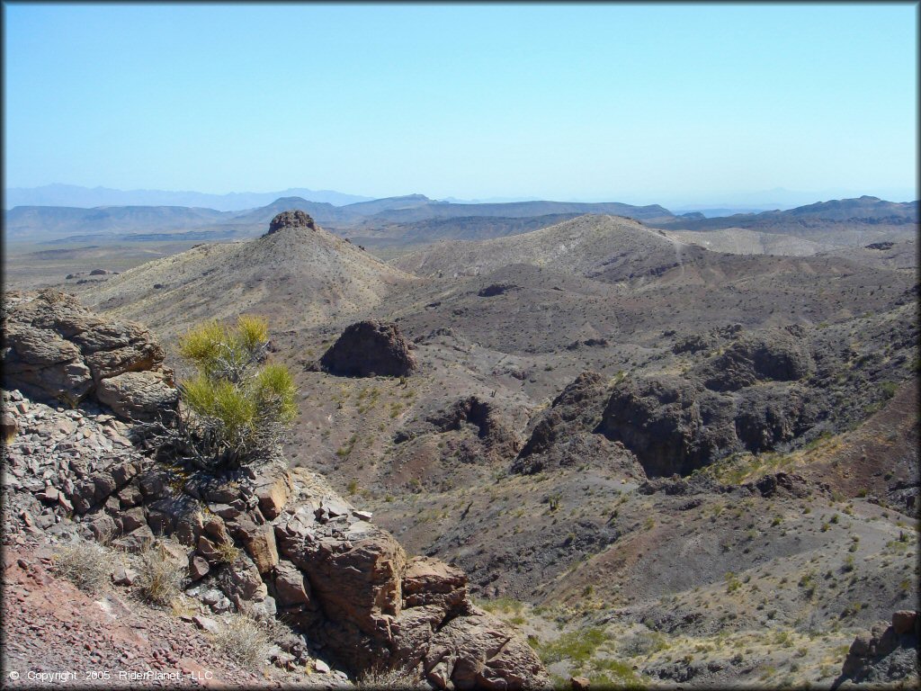 Scenic view of Nelson Hills Trail