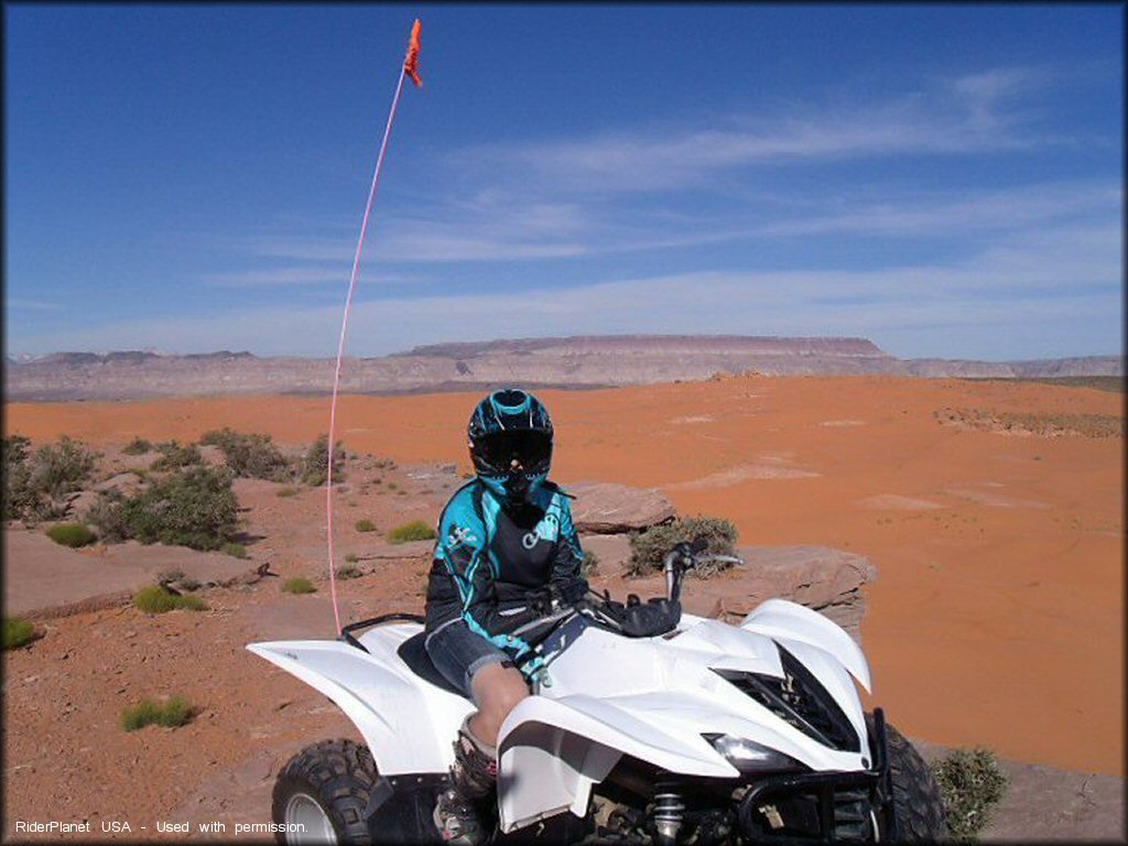 OHV at Sand Hollow State Park Dune Area