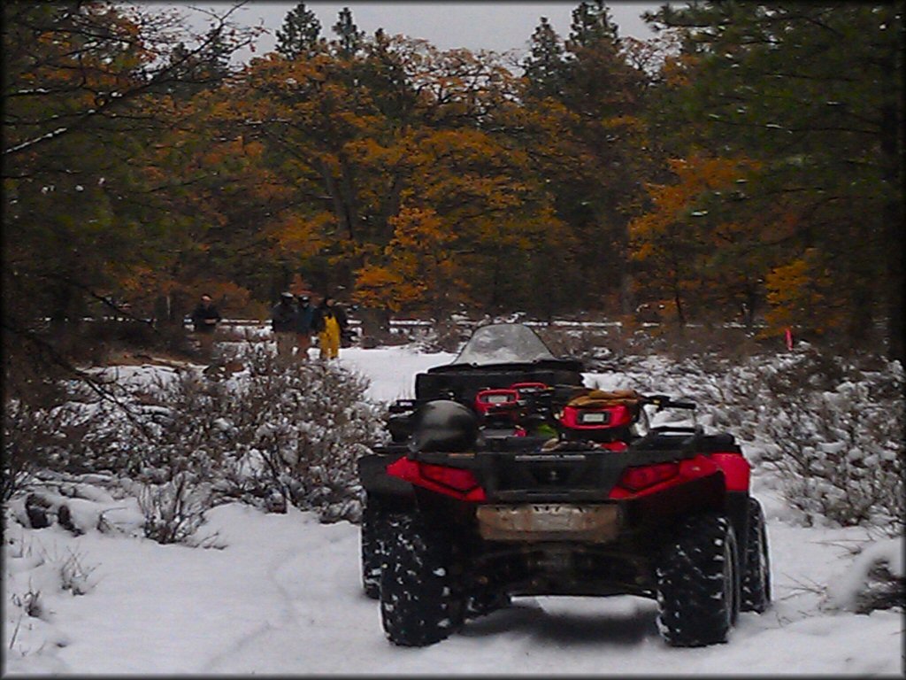 OHV at Rock Creek OHV Area Trail