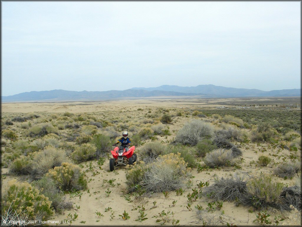 OHV at Winnemucca Sand Dunes OHV Area