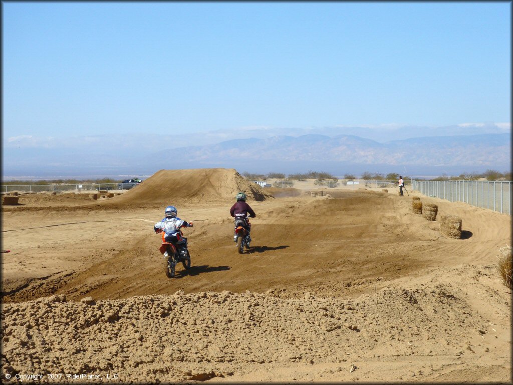 Honda CRF Motorbike at Cal City MX Park OHV Area