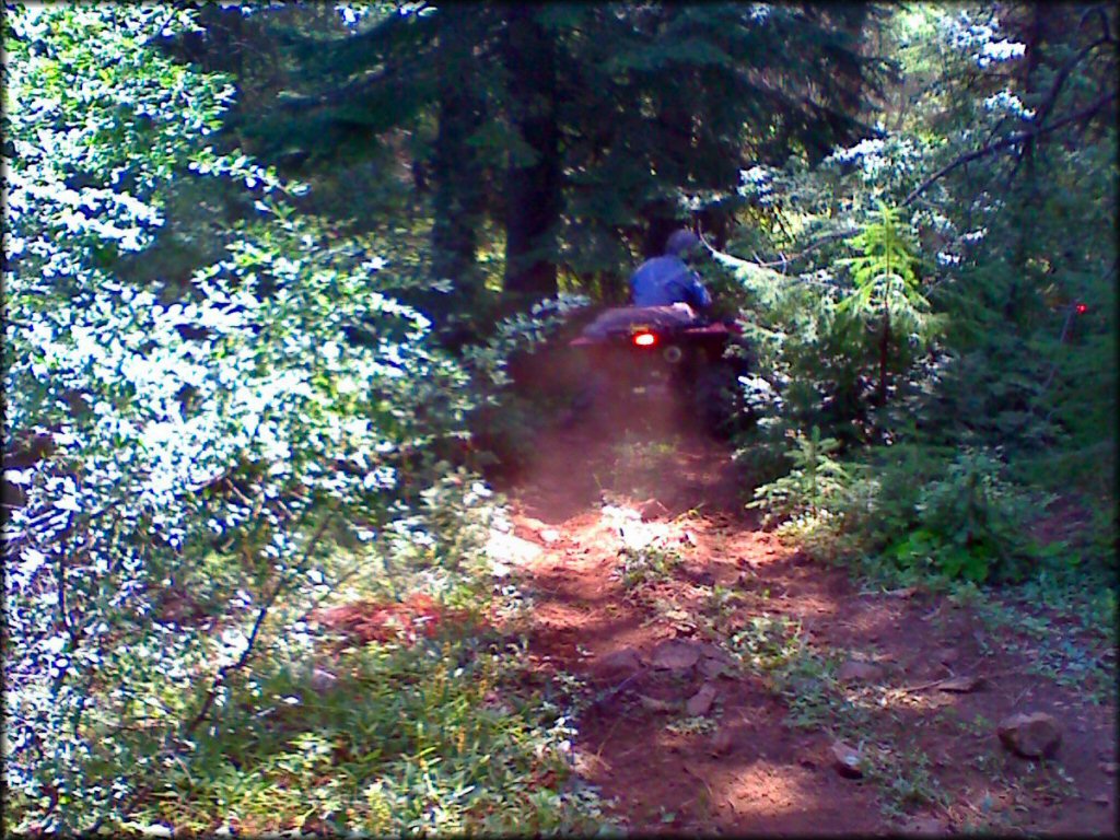 OHV at Rock Creek OHV Area Trail