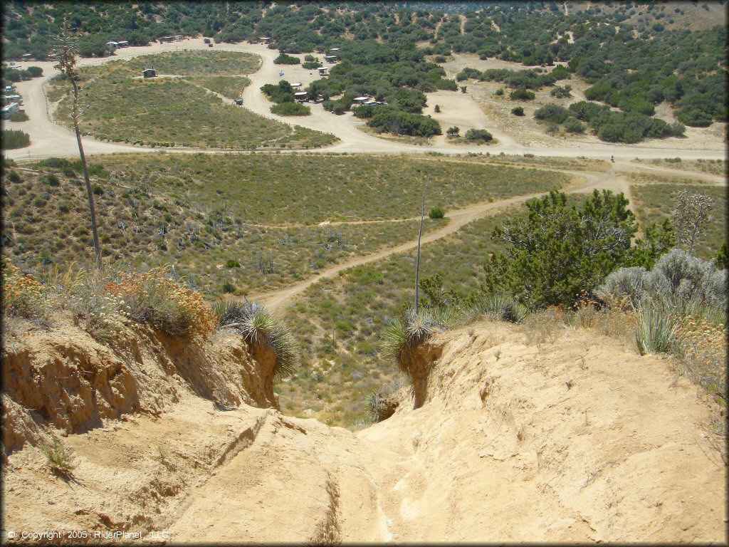 A trail at Hungry Valley SVRA OHV Area