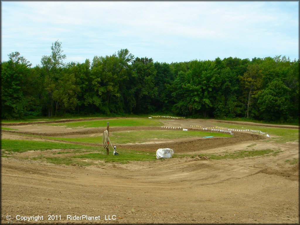 Example of terrain at Area 51 Motocross OHV Area