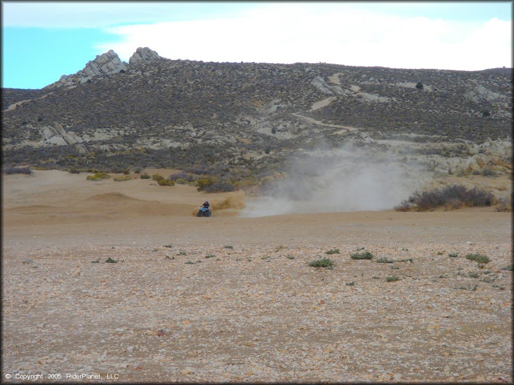 OHV at Prison Hill Recreation Area Trail