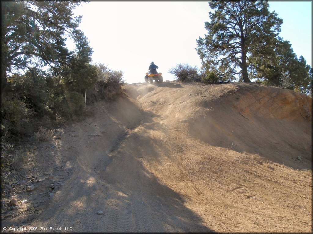 OHV at Alto Pit OHV Area Trail