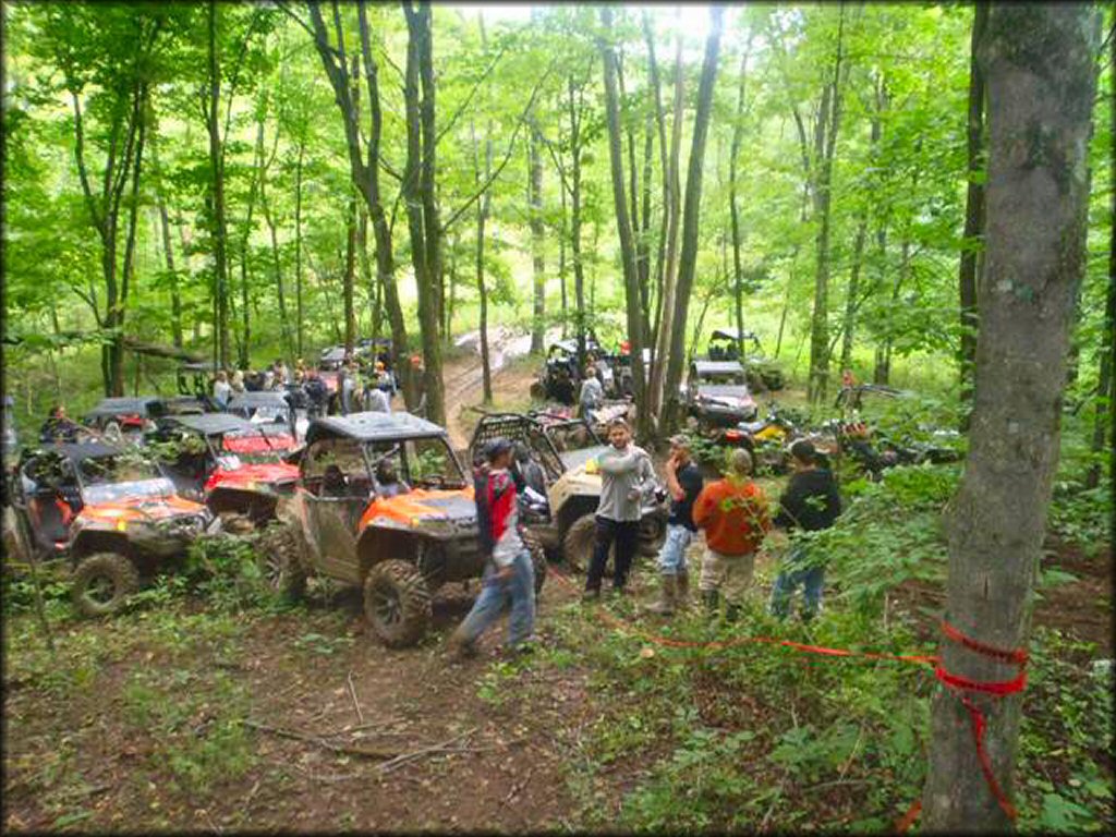OHV at Hopedale Sportsman's Club ATV Rally Trail