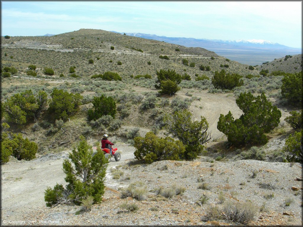 OHV at Blue Mountain Trail