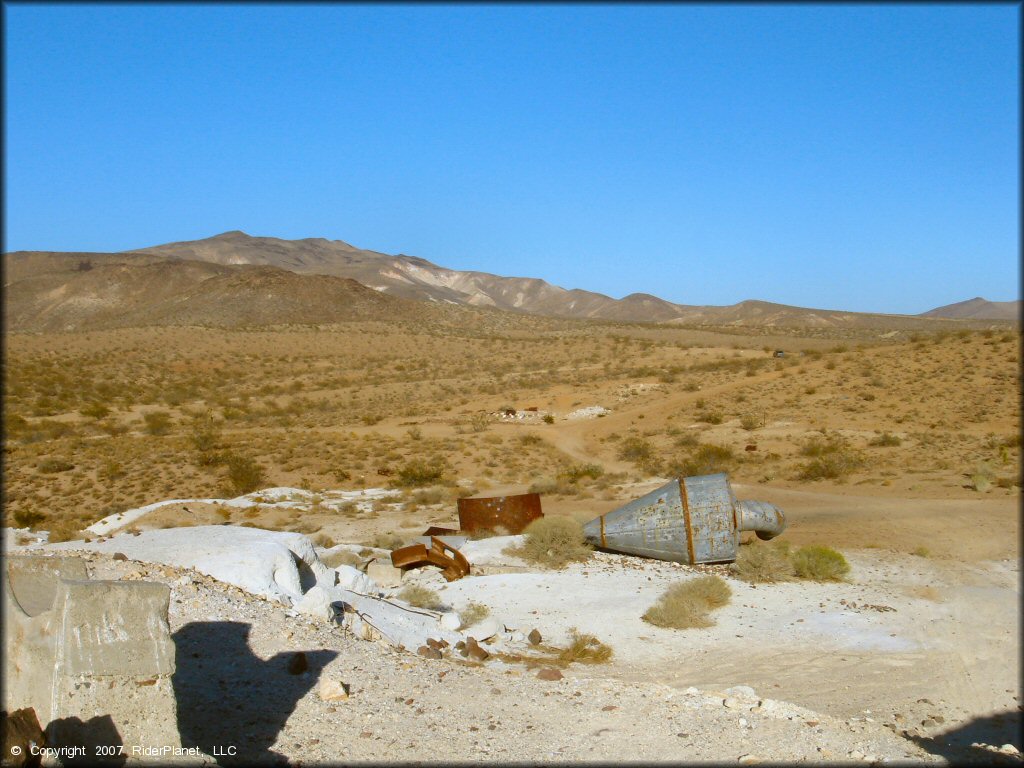 Scenic view of Dove Springs Trail